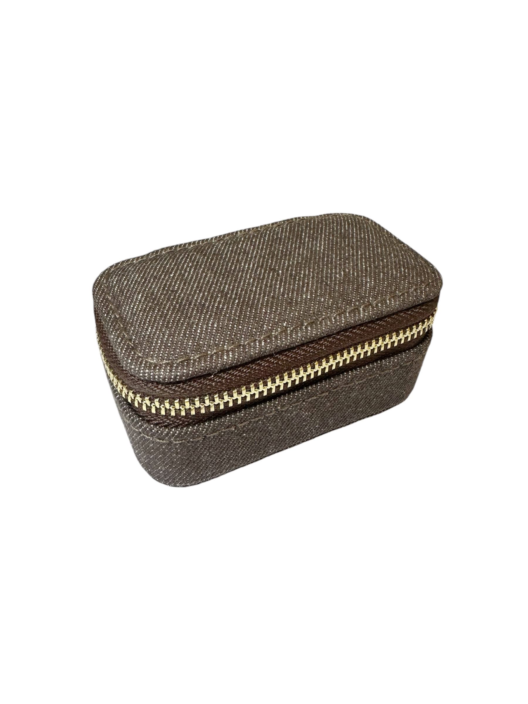 Smykkeskrin, lille - Chocolate Denim